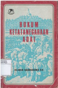 Hukum ketatanegaraan adat