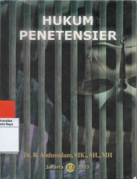 Hukum penetensier