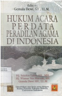 Hukum acara perdata peradilan agama di Indonesia