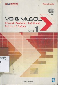 VB & MySQL: proyek membuat aplikasi point of sales