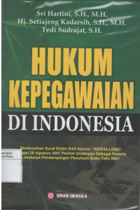 Hukum kepegawaian di Indonesia