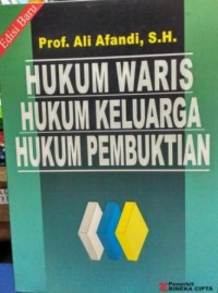 Hukum Waris, hukum keluarga, hukum pembuktian