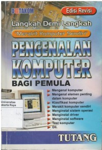 Langkah demi langkah merakit komputer sendiri pengenalan komputer bagi pemula