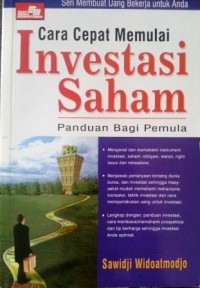 Cara cepat memulai investasi saham: panduan bagi pemula