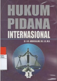 Hukum pidana internasional 1