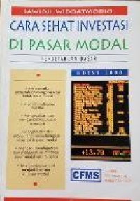 Cara sehat investasi di pasar modal: pengetahuan dasar