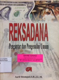 Reksadana (pengantar dan pengenalan umum)