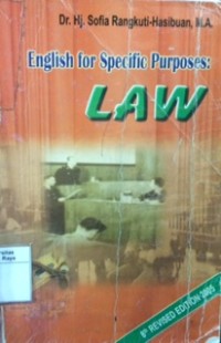 English for specific purposes : Law