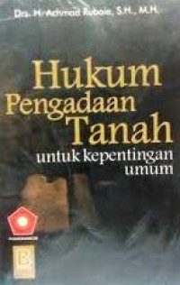 Hukum pengadaan tanah untuk kepentingan umum