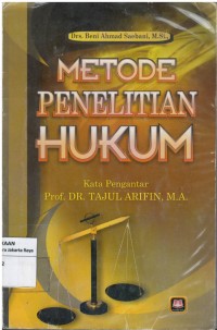 Metode penelitian hukum