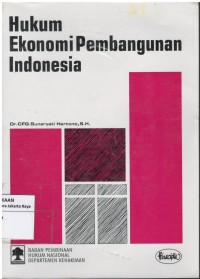 Hukum ekonomi pembangunan Indonesia