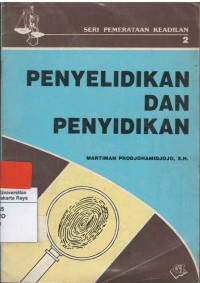 Penyelidikan dan penyidikan