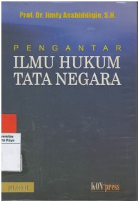 Pengantar ilmu hukum tata negara Jilid II