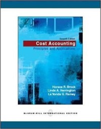 Cost accounting: principles and applications