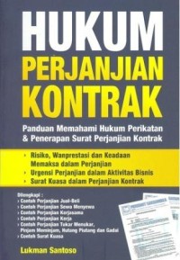 Hukum perjanjian kontrak