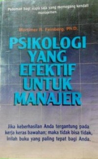 Psikologi yang efektif untuk manajer