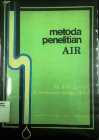 Metoda penelitian air