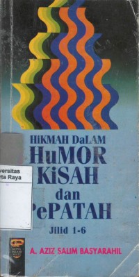 Hikmah dalam humor, kisah dan pepatah