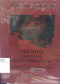 Psikologi kriminal suatu pengantar