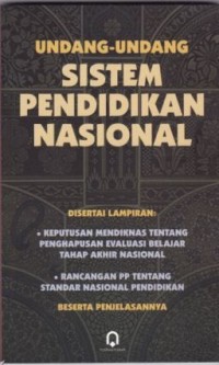 Undang-undang sistem pendidikan nasional