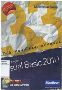 33 Trik modifikasi windows dengan visual basic 2010