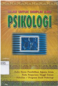 Islam untuk disiplin ilmu psikologi