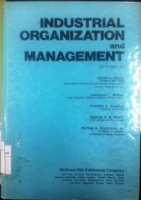 Industrial organization and management