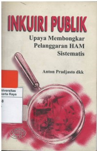 Inkuiri publik: upaya membongkar pelanggaran HAM sistematis