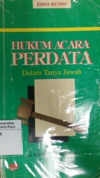 Hukum acara perdata dalam tanya jawab