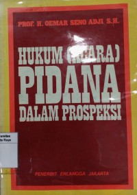 Hukum (acara) pidana dalam prospeksi