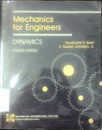 Mechanics for engineers