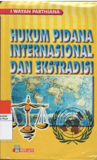 Hukum pidana internasional dan ekstradisi