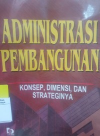 Administrasi pembangunan