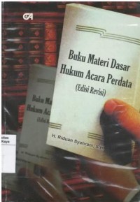 Buku materi dasar hukum acara perdata