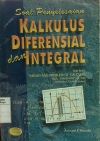 Soal penyelesaian kalkulus diferensial dan integral