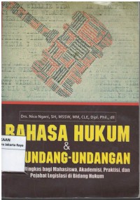 Bahasa hukum dan perundang-undangan