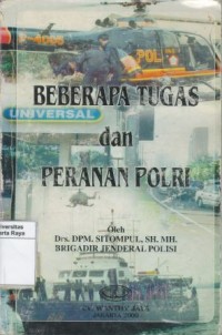 Beberapa tugas dan nperanan polri