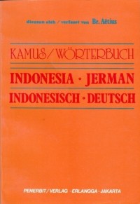 Kamus / Woterbuch Indonesia, Jerman Indonesisch Deutsch