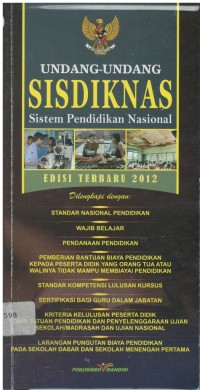 Undang-undang SISDIKNAS (Sistem Pendidikan Nasional)