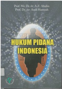 Pengantar dalam hukum pidana indonesia
