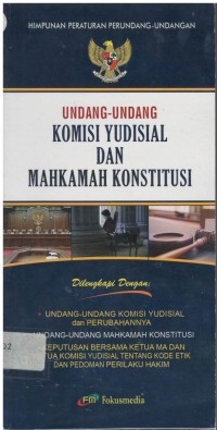 Undang-undang komisi yudisial dan mahkamah konstitusi