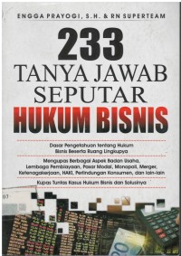 233 Tanya jawab seputar hukum bisnis