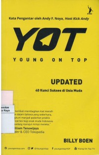 Young on top updated : 40 kunci sukses di usia muda