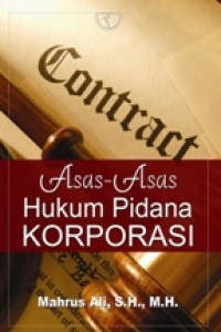 Asas-asas hukum pidana korporasi