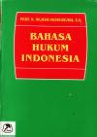 Bahasa hukum Indonesia