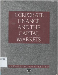 Corporate finance and the capital markets