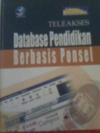 Teleakses database pendidikan berbasis ponsel