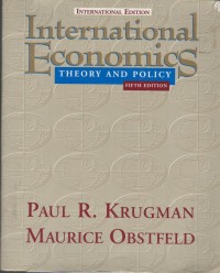 International economics : theory and policy