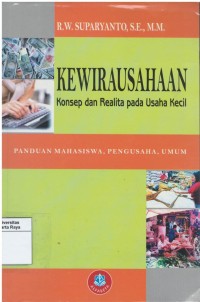 Kewirausahaan : konsep dan realita pada usaha kecil