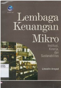 Lembaga keuangan mikro : Institusi, Kinerja dan sustanabilitas